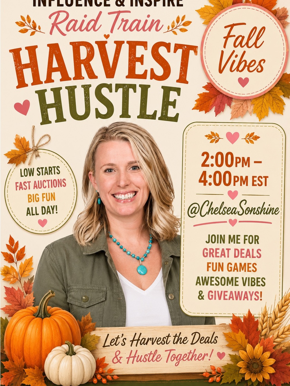 Influence & Inspire 🍁 Harvest Hustle 🍁 Raid Train! - Picture 4 of 8
